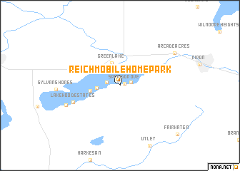 map of Reich Mobile Home Park