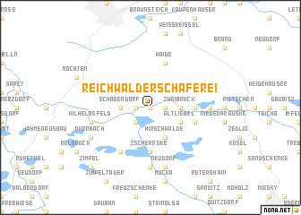 map of Reichwalder Schäferei