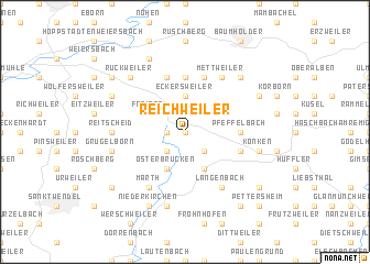 map of Reichweiler