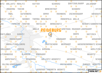 map of Reideburg