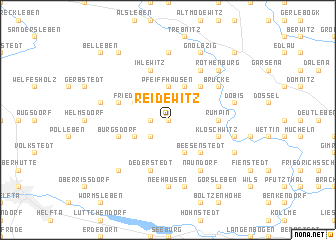 map of Reidewitz