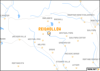 map of Reid Hollow