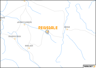 map of Reidsdale