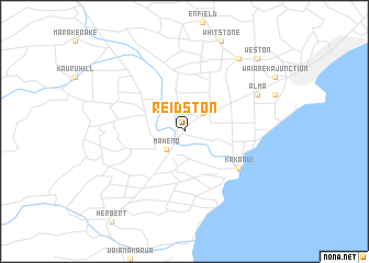 map of Reidston
