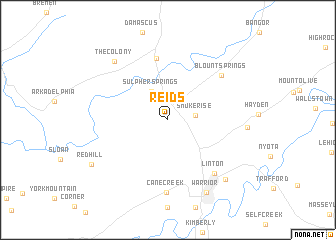 map of Reids