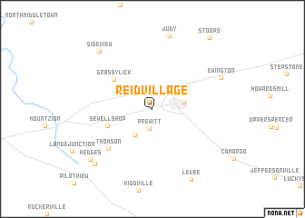 map of Reid Village