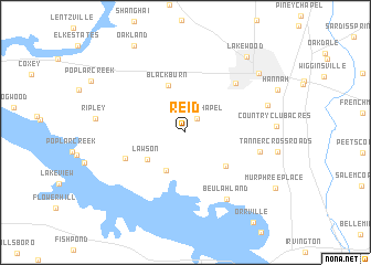 map of Reid