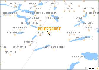 map of Reiersdorf