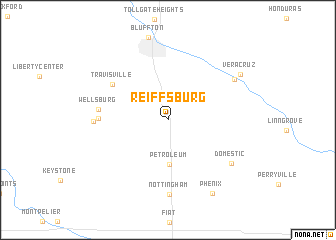 map of Reiffsburg