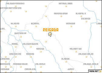 map of Reigada