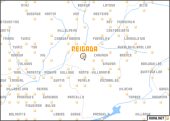 map of Reigada