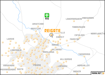 map of Reigate