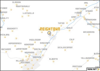 map of Reightown