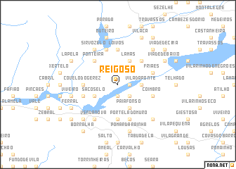 map of Reigoso