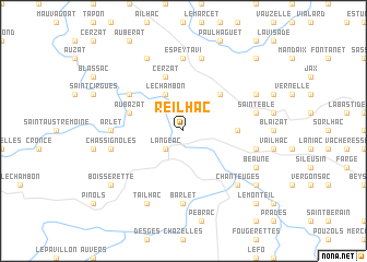 map of Reilhac