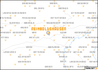 map of Reimboldshausen