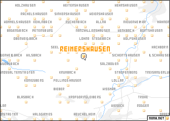 map of Reimershausen