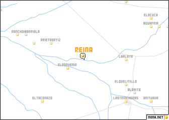 map of Reina