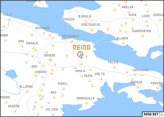 map of Reina