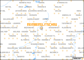 map of Reinberg Litschau