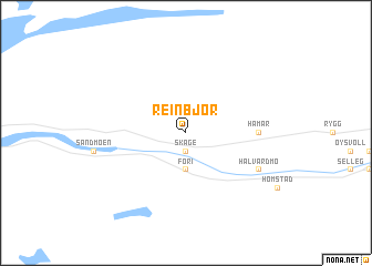 map of Reinbjør