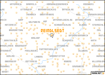 map of Reindlsedt