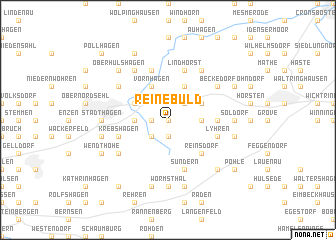 map of Reinebuld