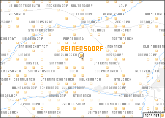 map of Reinersdorf