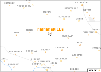 map of Reinersville