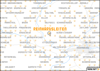 map of Reinhardsleiten