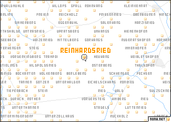 map of Reinhardsried