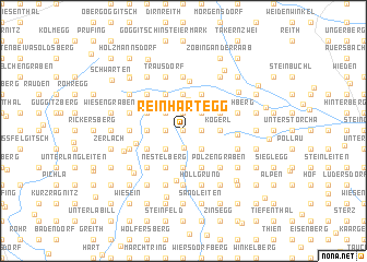 map of Reinhartegg