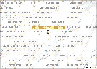 map of Reinhartshausen