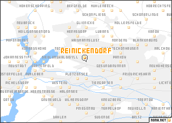 map of Reinickendorf