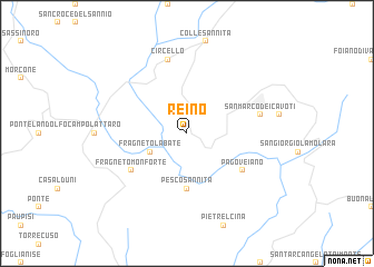 map of Reino