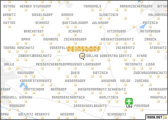 map of Reinsdorf