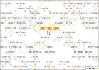 map of Reinsdorf