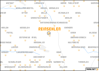 map of Reinsehlen