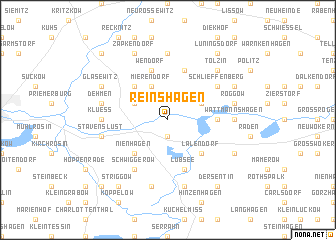 map of Reinshagen