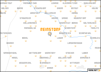 map of Reinstorf