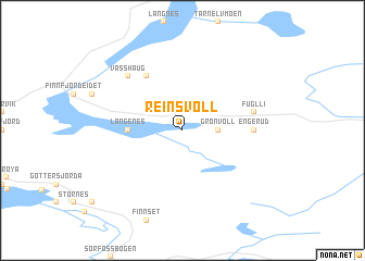 map of Reinsvoll