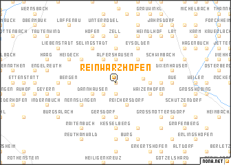 map of Reinwarzhofen