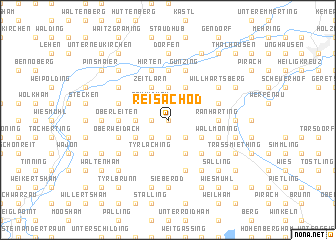 map of Reisachöd