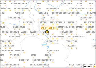 map of Reisach
