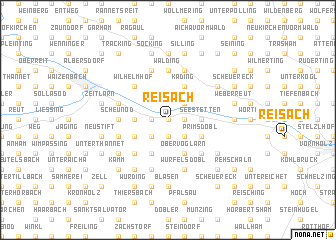 map of Reisach