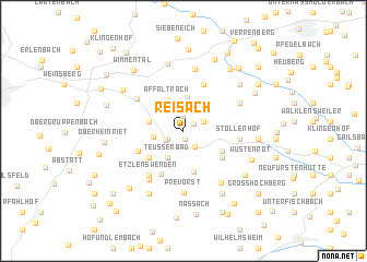 map of Reisach