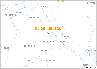 map of Reisakubetsu