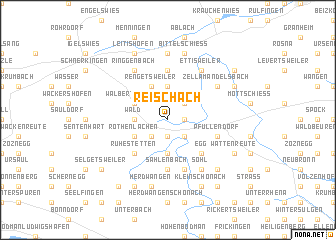 map of Reischach