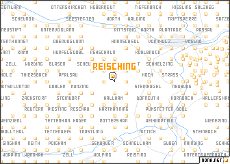 map of Reisching