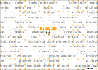 map of Reisdorf